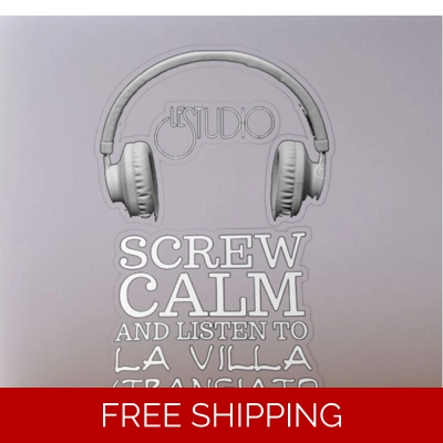 Le Studio Decal La Villa Logo white